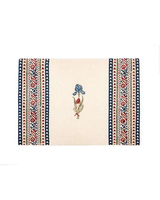Blooming Iris Placemats Set of 2