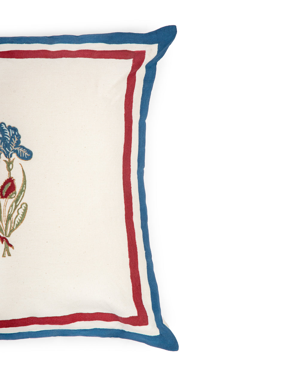 Blooming Iris Cushion Cover Small