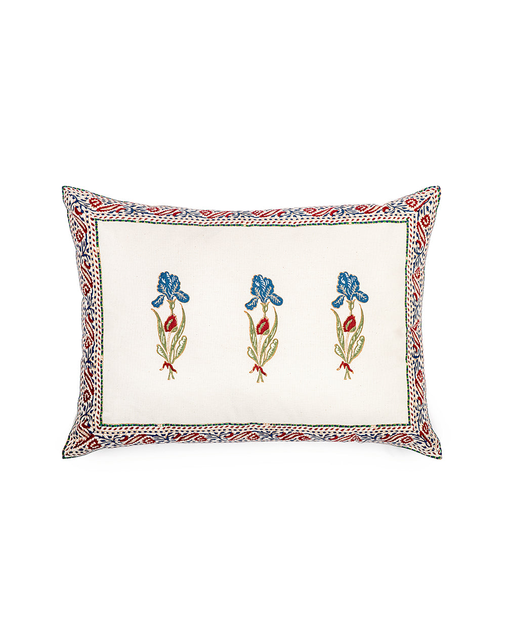 Blooming Iris Cushion Cover II