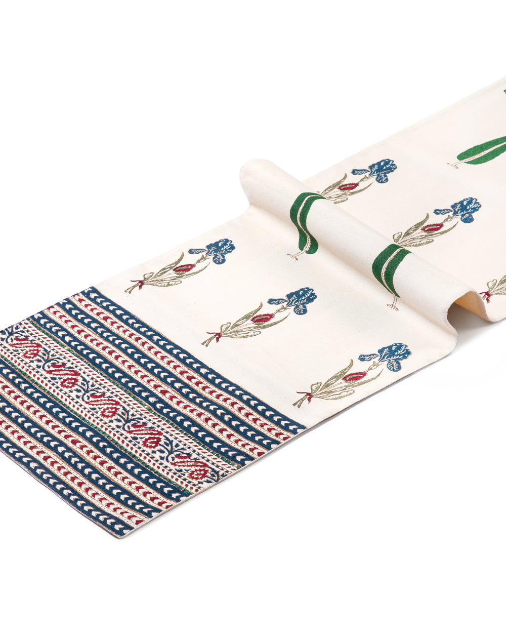 Blooming Iris Table Runner
