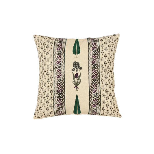 Blooming Iris Cushion Cover III