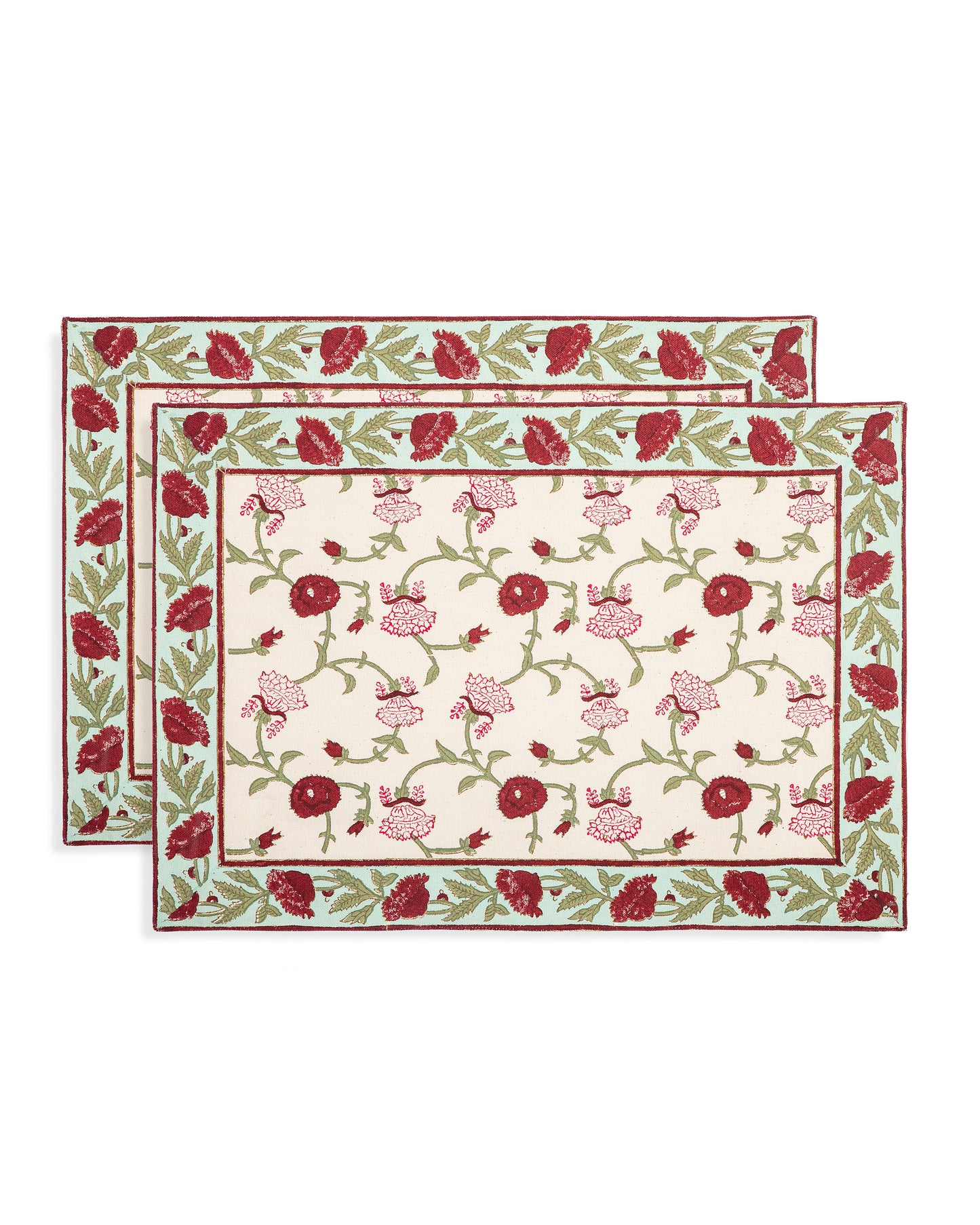 Poppy Placemats Set of 2