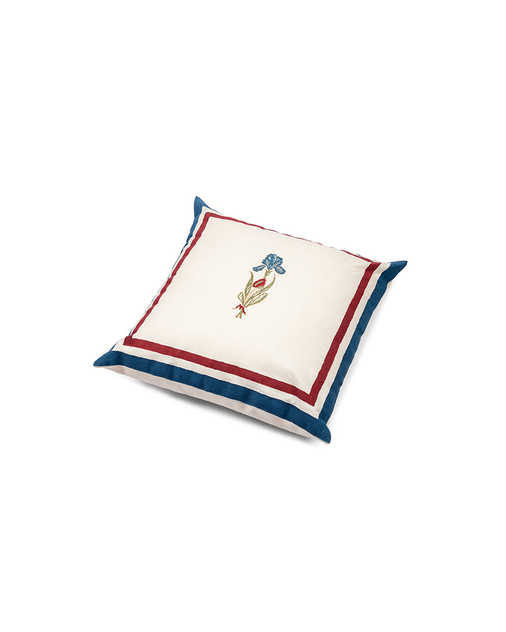 Blooming Iris Cushion Cover I