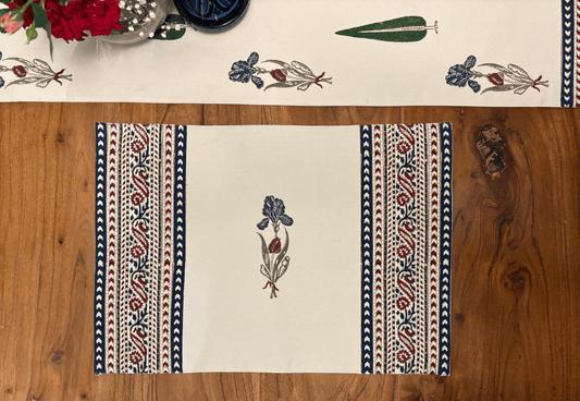 Blooming Iris Placemats Set of 2