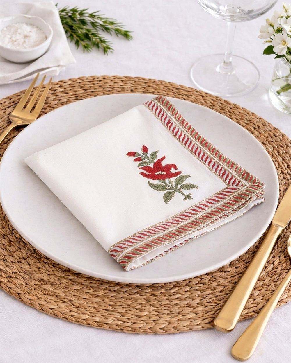Gul Bahar Table Napkin Set of 2