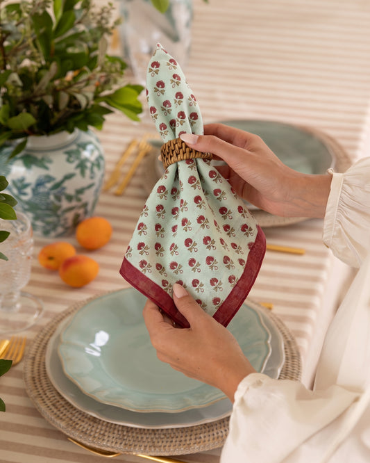 Poppy Table Napkin Set of 2