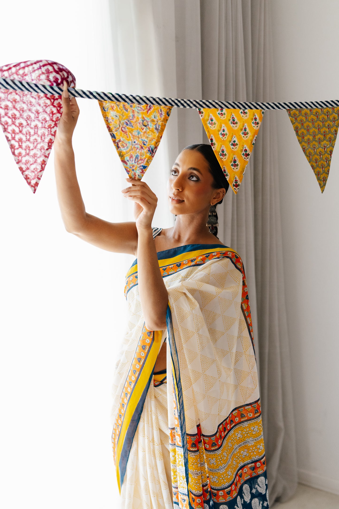 Peacock Sari
