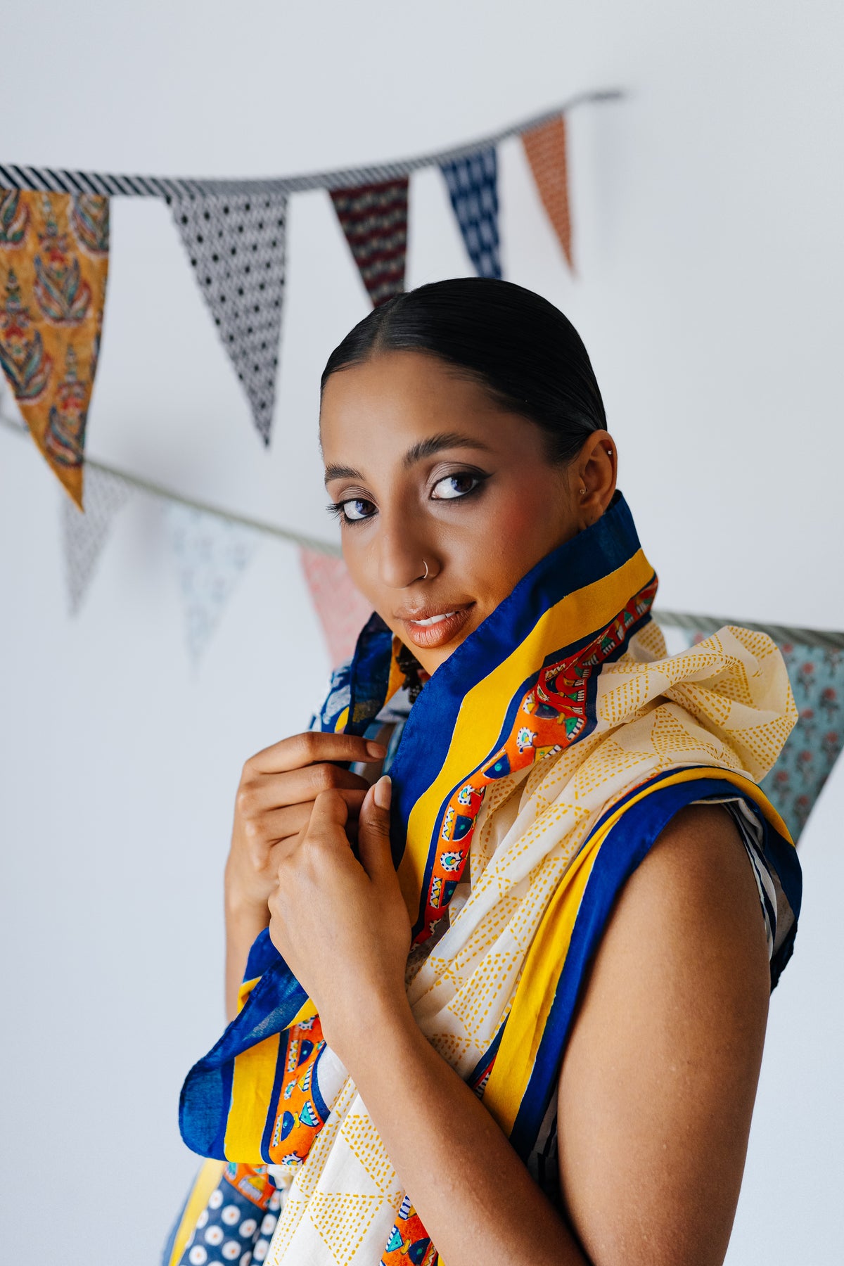Peacock Sari