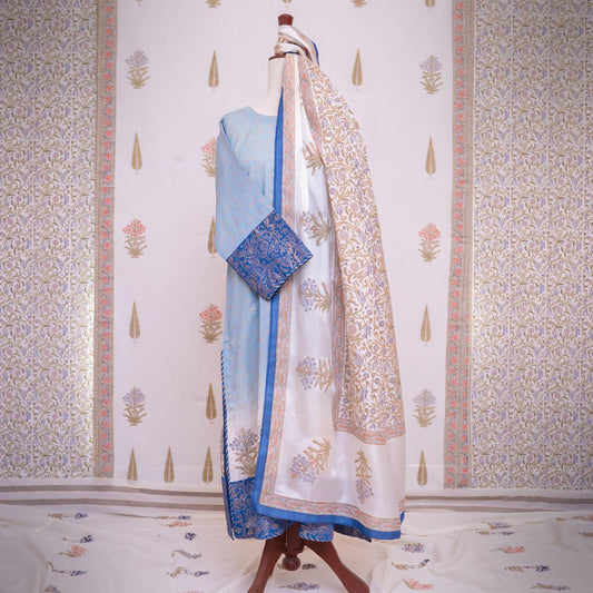 LIGHT BLUE DUPATTA