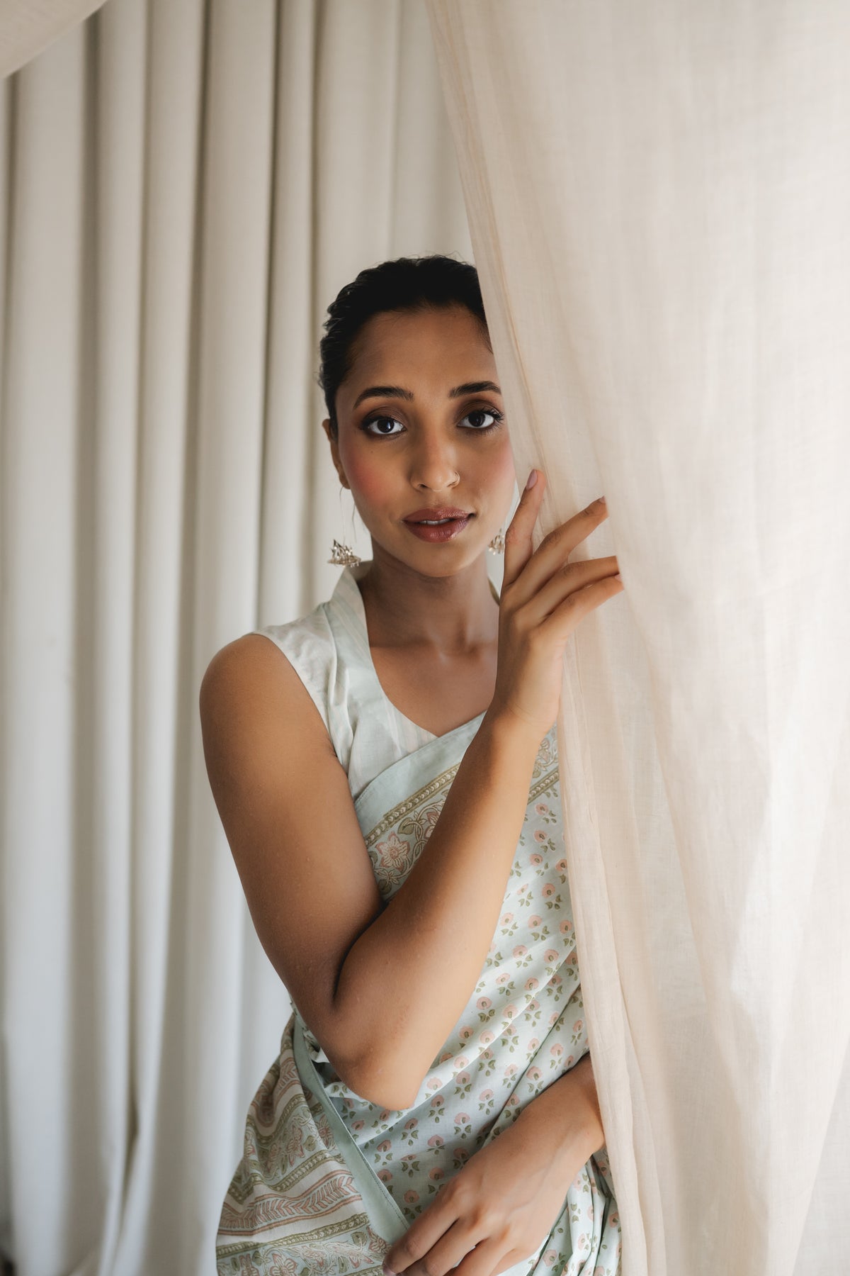 Blue Mist Sari
