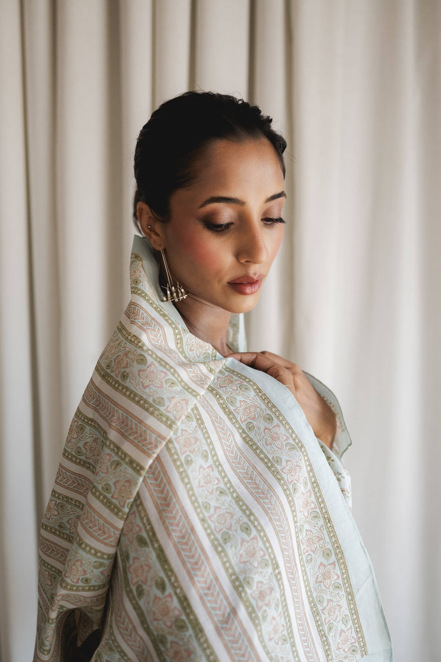 Blue Mist Sari